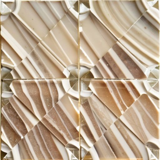 Изображение текстурированной поверхности с образцами алебастра и гипса на деревянном столе.