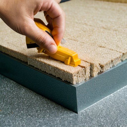 Изображение утепленной крыши с различными материалами, инструментами и акцентом на энергоэффективность.