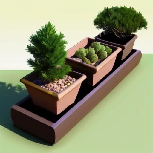 Сад можжевельника с методами размножения: семена в рассадном ящике, черенки в горшках и деление куста.