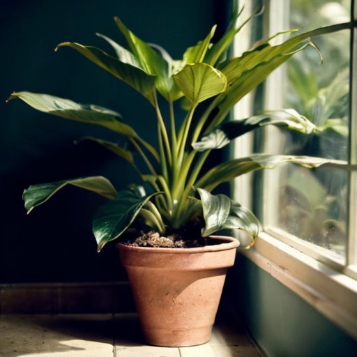 Пересадка драцен в уютной, светлой комнате.