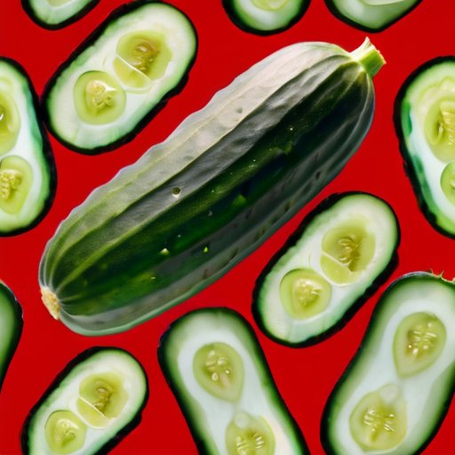 Сочный огурец, нарезанный, окружённый яркими овощами и зеленью, символизирующий увлажнение и здоровье.