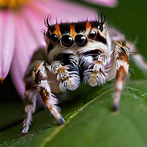 Разнообразный ландшафт с тропическими лесами, пустынями и городскими средами для обитания прыгающих пауков.