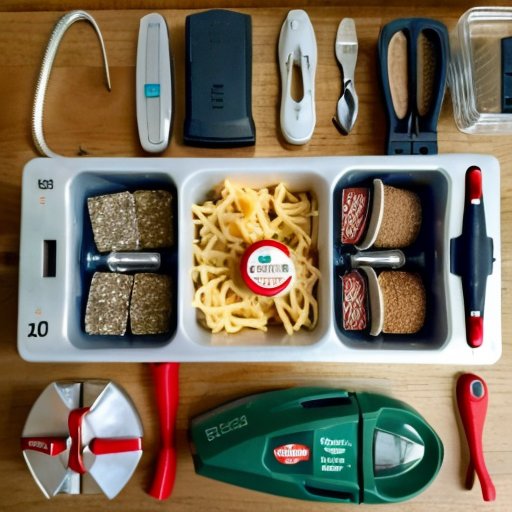 Организованное рабочее место с мышеловками, инструментами и безопасным чеком.