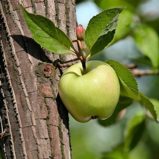 Сад яблонь весной с техниками размножения: черенки, укоренение, прививка, цветущие яблони.