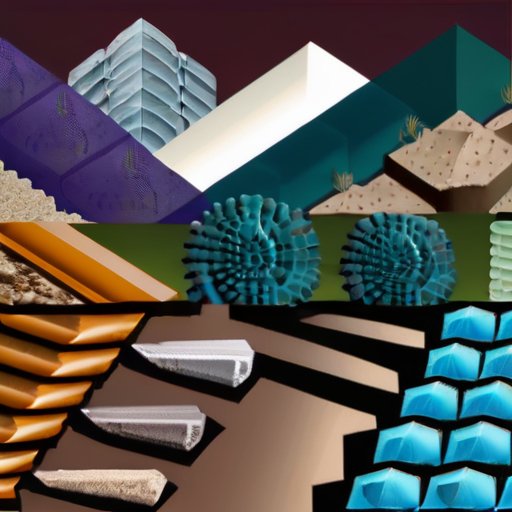 Яркая геологическая формация с природными цеолитами, кристаллическими структурами и промышленными элементами, символизирующими применение цеолитов в экологии и медицине.